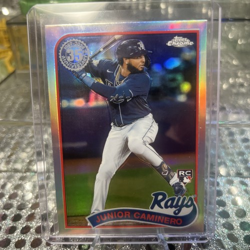 2024 Topps Chrome 1989 Topps Baseball 89CB15 Junior Caminero (RC
