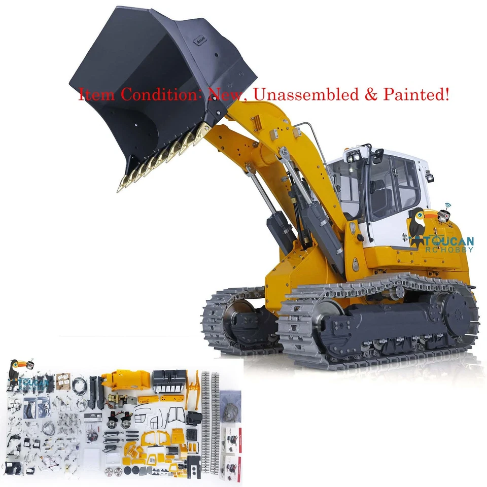 LESU Metal 1:14 RC Hydraulic Loader for 636 Remote Radio Control Vehicles Kit - Image 2 of 4