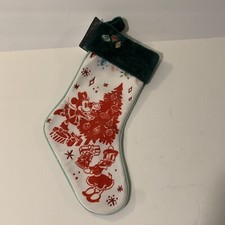 DISNEY PARKS 2022 MINNIE MOUSE & FRIENDS CHRISTMAS STOCKING NEW WITH TAG