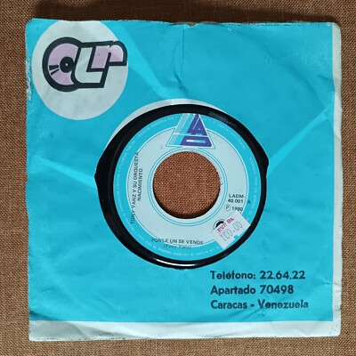 Tony Yanz - Ponle Un Se Vende / Nacimiento [1980] Vinyl 7'' Single 45 RPM Salsa