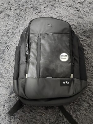 Solo Code Pro Structured 17.3'' Backpack Fits all MacBooks and Surface pro Black