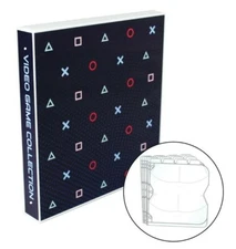 PlayStation Themed Video Game Storage Case, Holds 80 Discs (PS4, PS3, PS2, PS1)