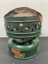Vintage Coleman 3000-5000 BTU ADJUSTABLE heater mod. 513-NOT TESTED!