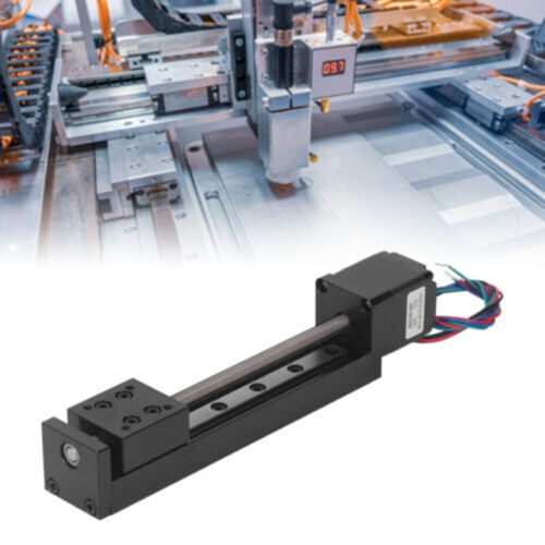 Elektrische Linearführungsschiene Transport Gleittischantrieb Last 11,02 Pfund, CNC - Bild 6 von 14