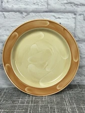 Steelite International Dinner Plate Peach Paint Brush 10" Made in England
