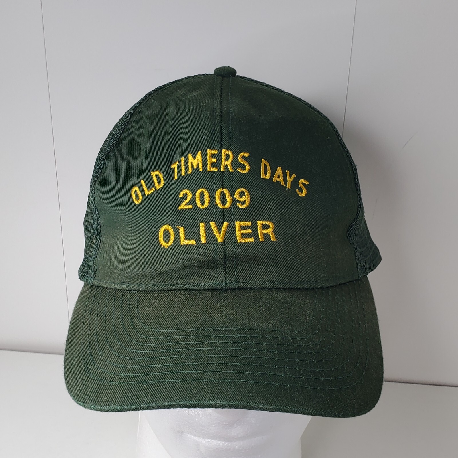 2009 Old Timer's Tractor Days Xenia Ohio Snapback Cap Mesh Trucker Hat
