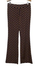 H M Conscious Women's Trousers Size 8 Fit n Flare Boho Career Wear Professional