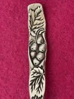 Towle Sterling Silver Demitasse Spoon Multi Motif No 13 #13 Berries No Mono 7.5g