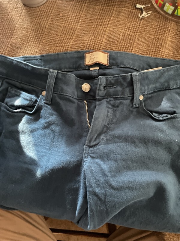 Paige Jeans 27 Teal Blue