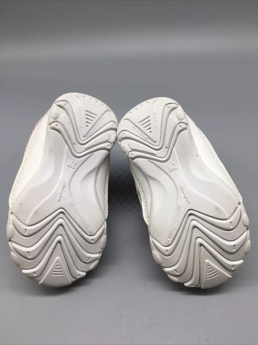 Baby girls pink white Champion tennis shoes Pre walk 2W Infant