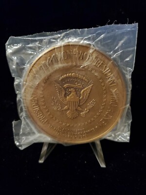 1973 Official Presidential Inaugural Medal Nixon/Agnew Solid