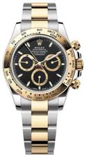 Rolex Cosmograph Daytona and 126503 Bright Black Golden Diamond