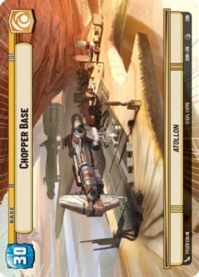 1 x Chopper Base - Hyperspace - Spark of Rebellion - NM-Mint - Star Wars Unlimit
