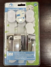 New Child Safety Strap Locks 6 Pack Drawer Locks Baby Proofing,Refrigerator Lock