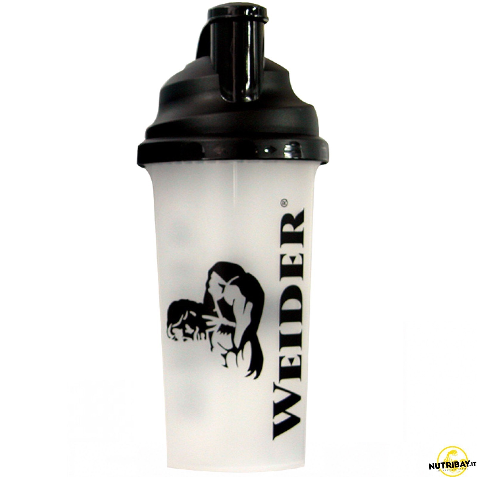 Weider Shaker - 750 ml Shaker trasparente graduato