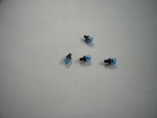 N°5 LOT 4 GYROPHARE AVEC TIGE NOIR ORIGINE SOLIDO VEREM 1/43 OU 1/50