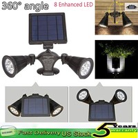 400lm Led Solar Panel Sensor Light Spotlight Pathway 360° Angle Landscape Garden 400lm Led Solar Panel Sensor Light Spotlight Pathway 360° Angle Landscape Garden
