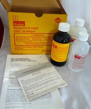Kodak R-1000 Ektaprint Color Developer kit Darkroom Photography vintage