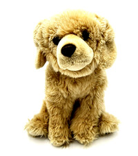 FAO Schwarz Golden Retriever Puppy Plush Toys R Us Dog 2015 Toy 14" Life Like