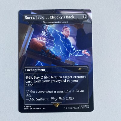 Phyrexian Reclamation Sorry,Jack  Chuckys Back Secret Lair Magic The Gathering 
