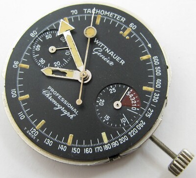 Wittnauer 14A chronograph Valjoux 7733 Watch Movement 17 - Main Image