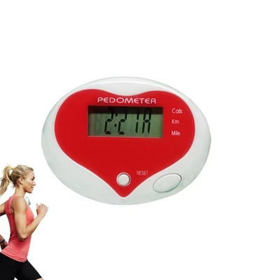 Schrittzähler-Schrittzähler mit Clip, präzise, elektronisch, tragbar, H - Bild 1 von 4