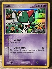 Pokemon TCG Ralts EX Delta Species Stamped Holo 81/113 LP-MP