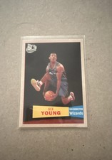 🔶2007-08 Topps Nick Young #126 1957-58 Variations (RC) Washington Wizards Card