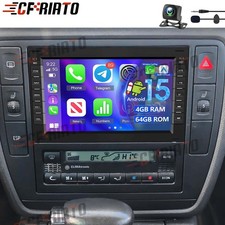 F&uuml;r VW Passat 2000-2010 Variant Android 15 Autoradio GPS Navi Carplay 4G+64G KAM