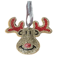 Popfizzy Reindeer Christmas Ornament, Holiday Tree Trimming and Gifts