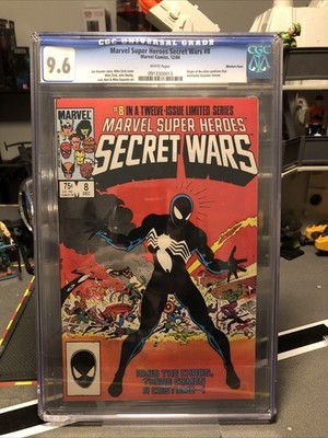 MARVEL SUPER HEROES SECRET WARS #8  CGC NM 9.6   Origin & 1st SYMBIOTE 1984