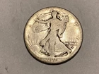 1916-D Walking Liberty half dollar (below fine)