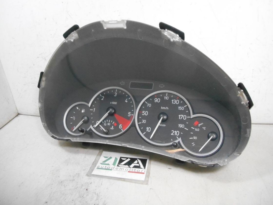 Panel de instrumentos Peugeot 206 1.4 HDI 50 kW 68 CV 8 Hz 2005 9656696580