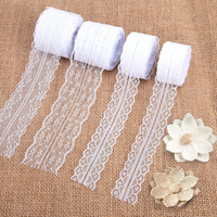 Juteband Set 7 Rollen Spitzenband FüR Hochzeit, Dekoration, Diy, Geschenk