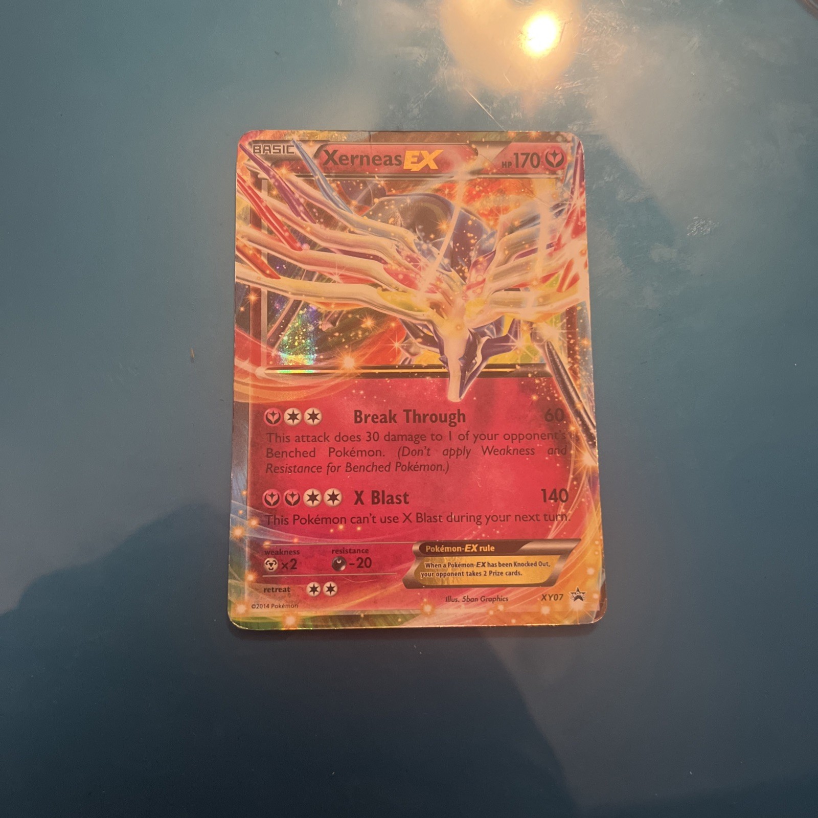 Pokémon TCG Xerneas EX XY07  Black Star Promos Holo Promo