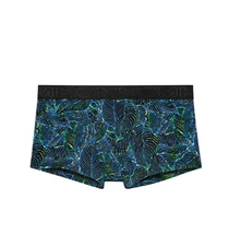 Hom Men Jarrod Printed Trunks Blue Print Size M