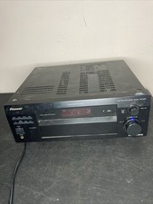 PIONEER VSX-D812 HOME MULTI-CHANNEL RECEIVER  BLACK 6 CHANNEL EQUAL POWER  OUTPU