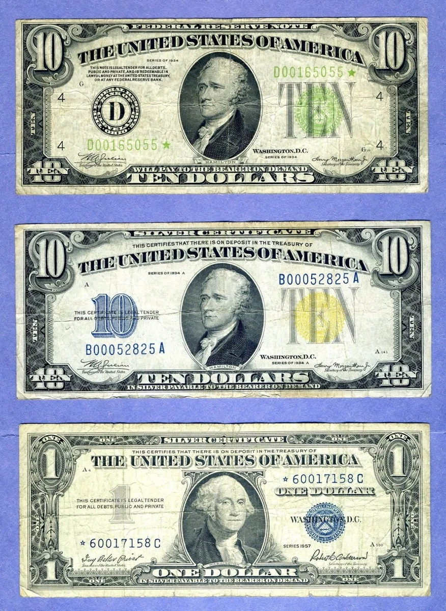 $10 US Federal Reserve Small Notes for sale | eBay