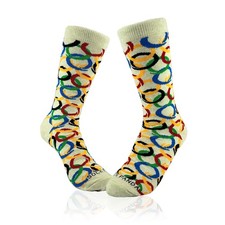 Ring Pattern Socks from the Sock Panda Adult Small - Shoe Sizes 2-5 