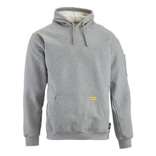 Klutch Flame-Resistant Hooded Sweatshirt, Gray, Large, CAT 2 FR Hoodie, ATPV 24