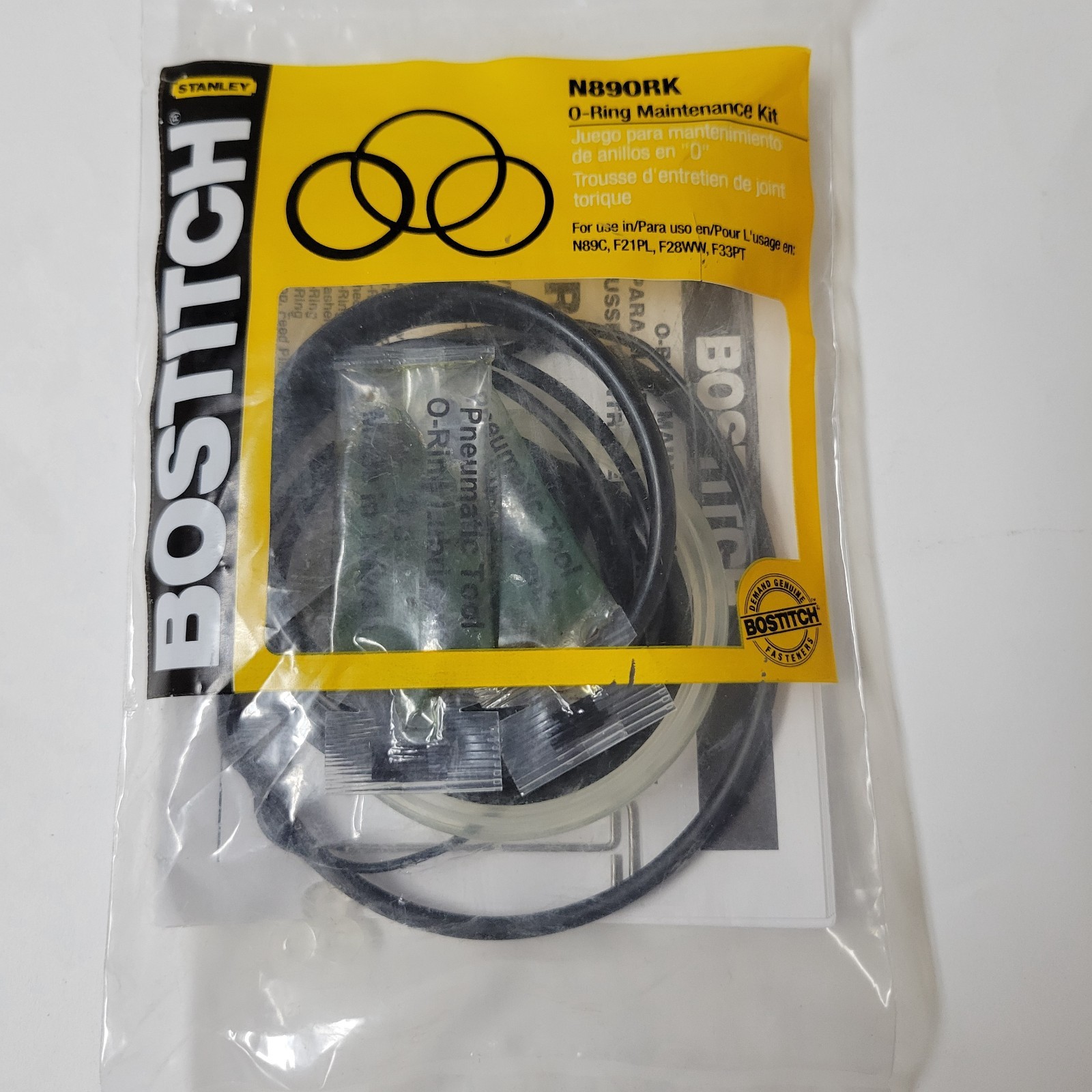 Bostitch N89ORK OEM O-Ring Maintenance Kit For N89C, F21PL, 