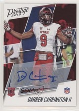 2018 Panini Prestige Rookie Signatures Darren Carrington II #209 Auto 2t7
