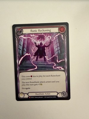 Runic Reckoning Non Foil NM Flesh and Blood Dusk Till Dawn