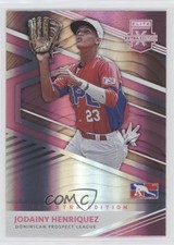 2020 Elite Extra Edition Dominican Prospect League Pink Jodainy Henriquez 1u6