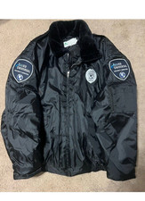 Advantex, Inc. Security Jacket 4XL Black Polyester Uniform PU1000