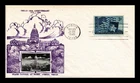 Dr Jim Stamps Fdc Scott 938 Texas Centennial Crosby Photo Cachet Thermographed
