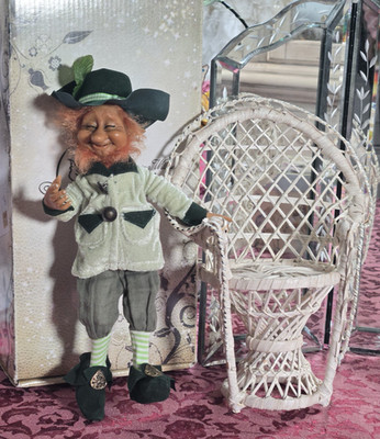 LEPRECHAUN/LUCKY LAUGHING FAIRY ''FLANNERY FAUST''/WHISPERING WILLOW FAIRIES/NEW!