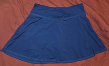 90 degree by Reflex Youth Girls Athletic Royal Blue Skort Size large 12
