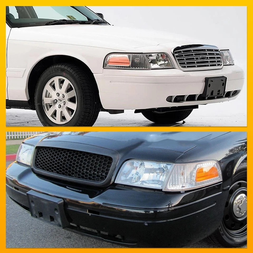 Soporte de matrícula delantero sin HW para 98-11 Ford Crown Victoria VIC 1~10 Foto 2 de 4