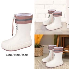 Frauen Regen Stiefel PVC Weibliche Rutschfeste Regenstiefel für Angeln